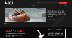 Desktop Screenshot of nzct.org.nz